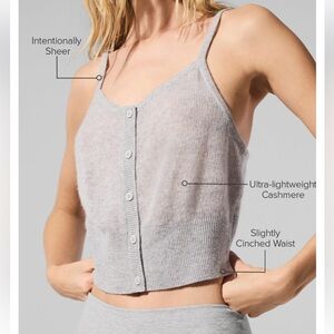 ALO Yoga High Low Skirt - Athletic Heather Grey